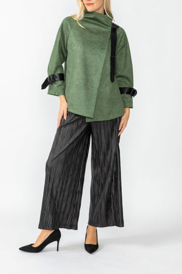 Green D-Ring Trim Jacket